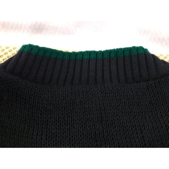 VTG Snoopy & Friends Halloween Boo Sweater Medium Made In USA Ghost & Haunted Ho - Picture 10 of 10